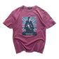 Burberry Black Label Union Jack T Shirt Purple Medium