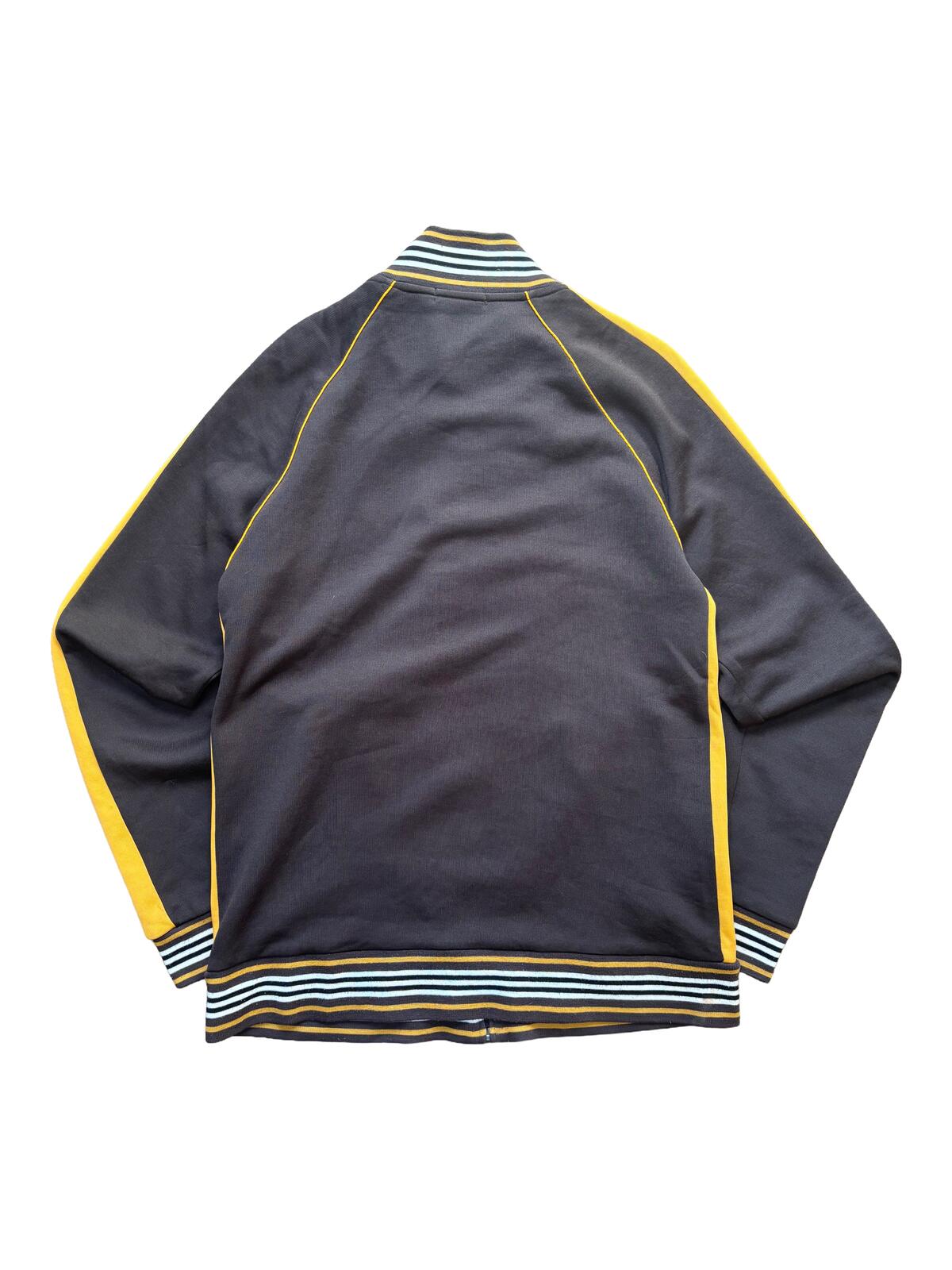 Burberry Black Label Track Jacket Brown Yellow Medium