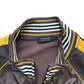 Burberry Black Label Track Jacket Brown Yellow Medium