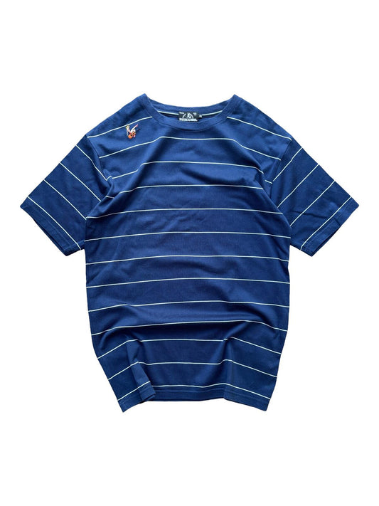 Hysteric Glamour Striped Guitar Girl T Shirt Navy XS