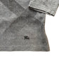 Burberry Black Label Check 7/8 Sleeve Top Grey Small