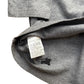 Burberry Black Label Check 7/8 Sleeve Top Grey Small