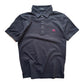 Burberry Black Label Check Collar Polo Shirt Black Small