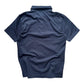 Burberry Black Label Check Collar Polo Shirt Black Small