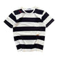 Hysteric Glamour Striped Pocket T Shirt White Black Small