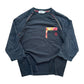 Karakuri Tamashii Koi Embroidery Raglan 7/8 Sleeve Tee Large