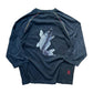 Karakuri Tamashii Koi Embroidery Raglan 7/8 Sleeve Tee Large