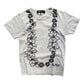 Comme des Garçons Black Floral Print T Shirt Grey XS