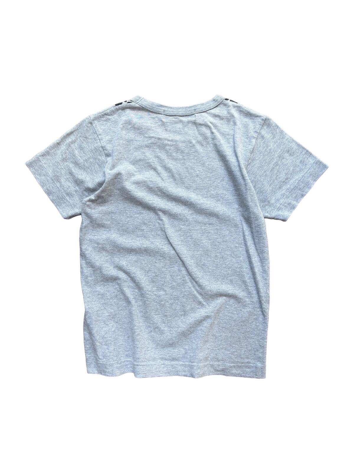 Comme des Garçons Black Floral Print T Shirt Grey XS