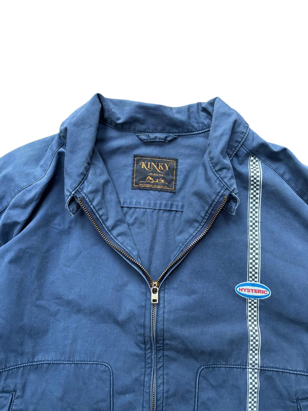 Hysteric Glamour Lightweight Trucker Jacket Navy S/M