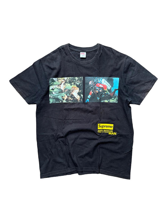Supreme Junya Watanabe Nature Tee Black Large