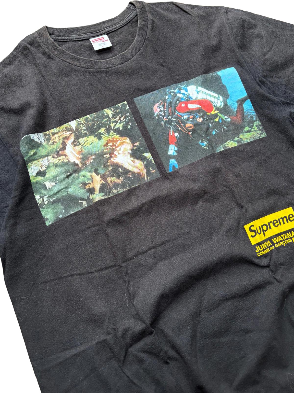 Supreme Junya Watanabe Nature Tee Black Large