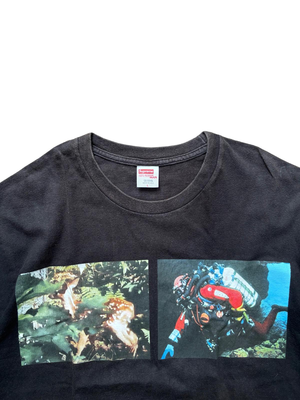 Supreme Junya Watanabe Nature Tee Black Large