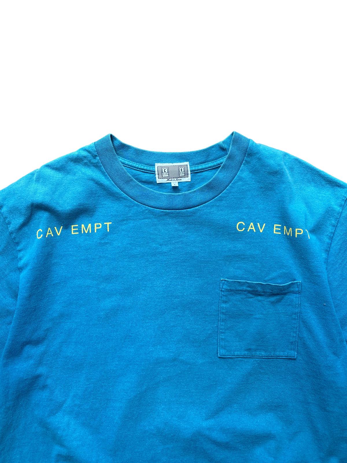 Cav Empt CE Graphic T Shirt Blue Large
