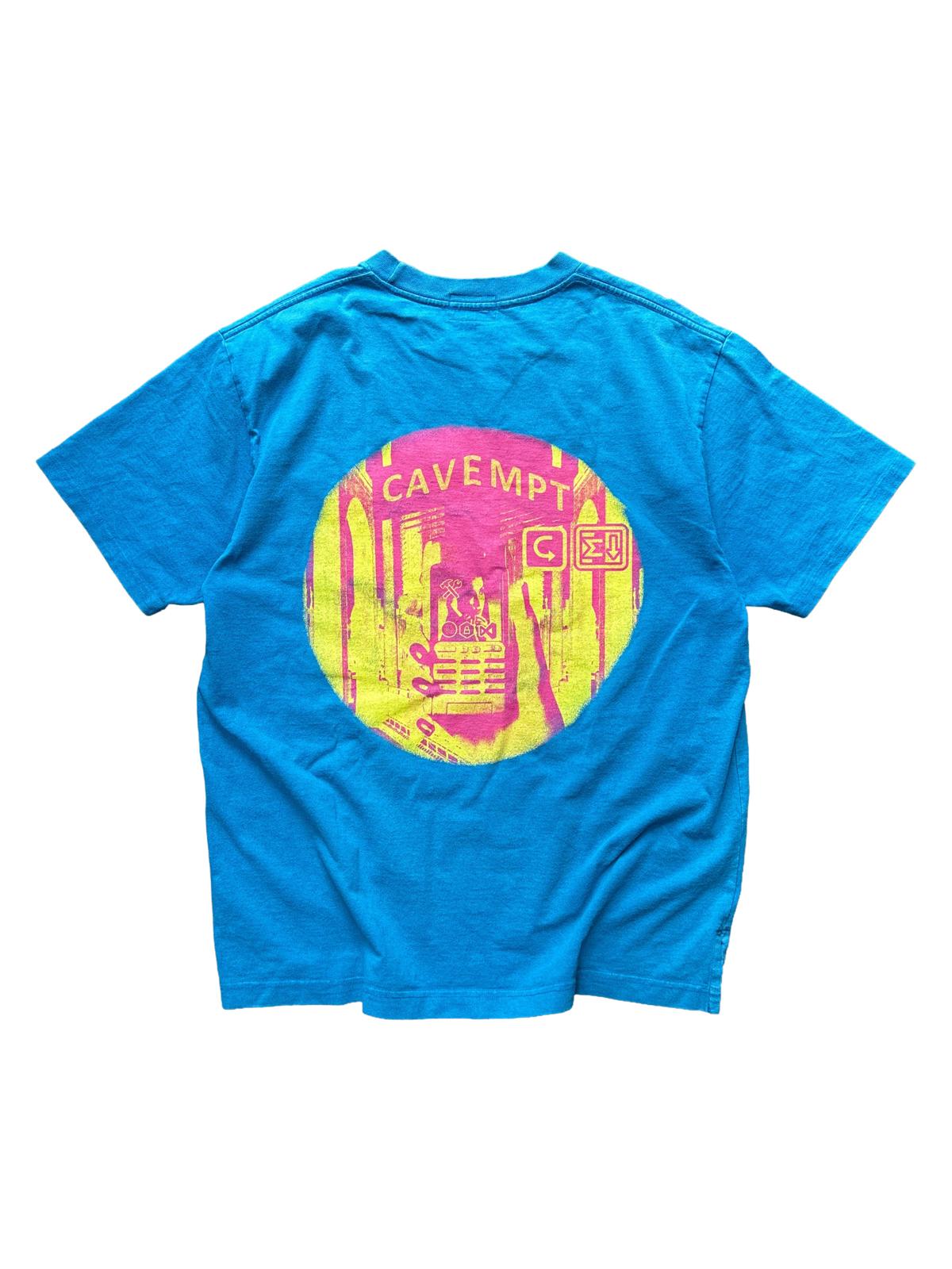 Cav Empt CE Graphic T Shirt Blue Large