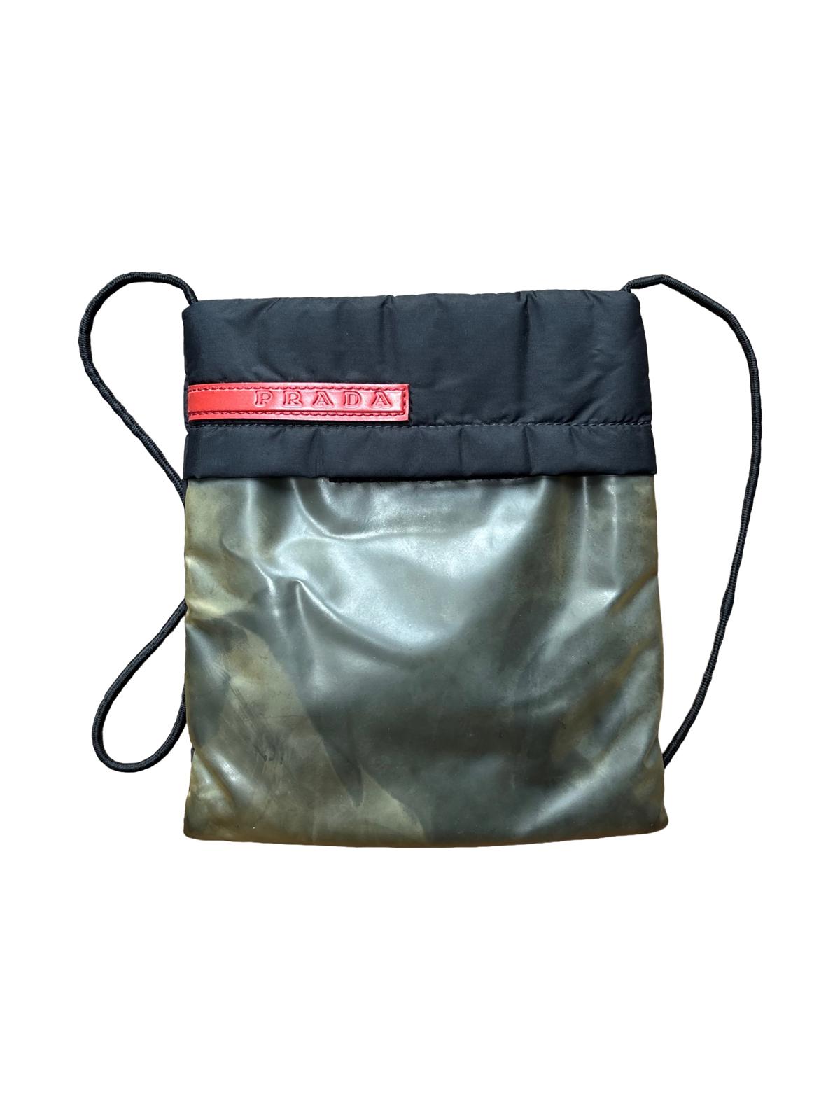 Prada Sport Nylon Crossbody Bag Black