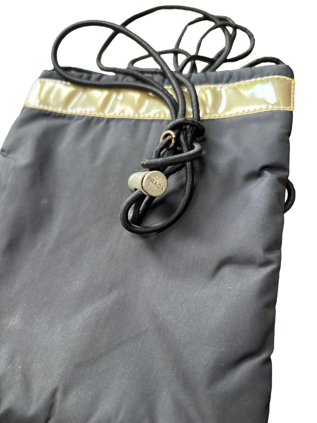 Prada Sport Nylon Crossbody Bag Black