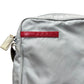 Prada Sport Nylon Shoulder Bag White Red Logo