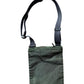 Prada Nylon Shoulder Bag Green Triangle Logo