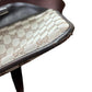 Gucci GG Monogram Canvas Shoulder Bag Beige Brown