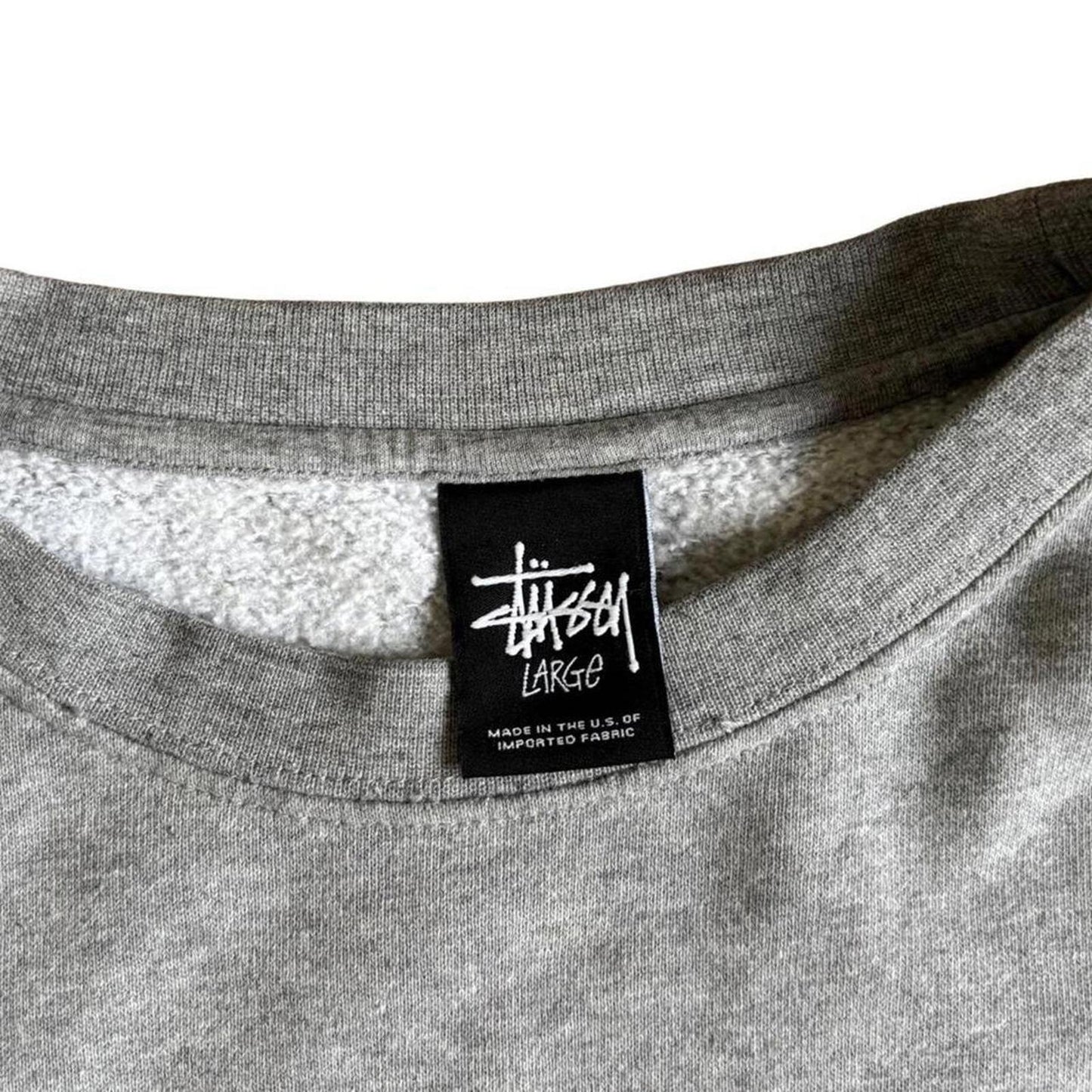 Vintage Stüssy US of A Graphic Sweatshirt L