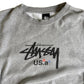 Vintage Stüssy US of A Graphic Sweatshirt L