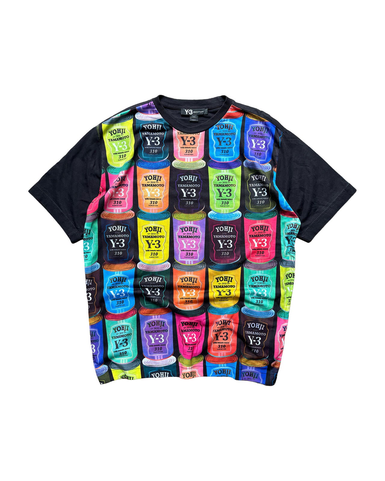 Y-3 Adidas Yohji Yamamoto T Shirt Black Large