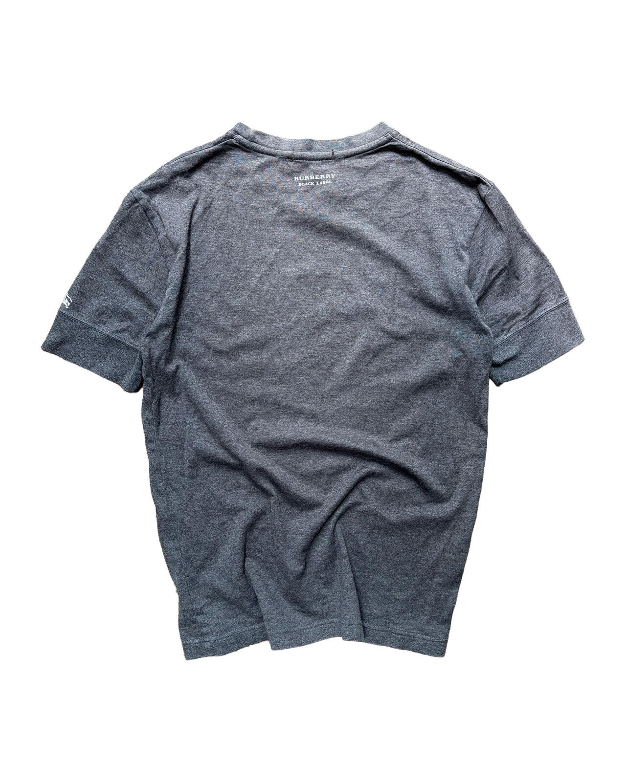 Burberry Black Label Logo T Shirt Grey M