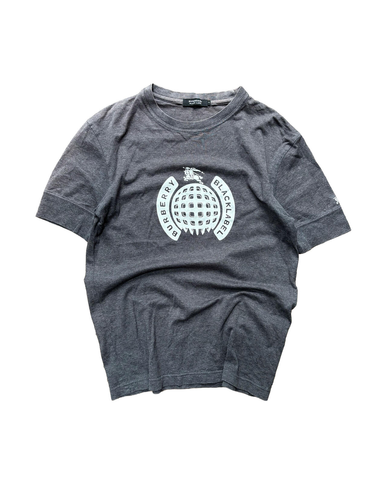Burberry Black Label Logo T Shirt Grey M