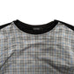 Burberry Black Label Nova Check T Shirt Grey S