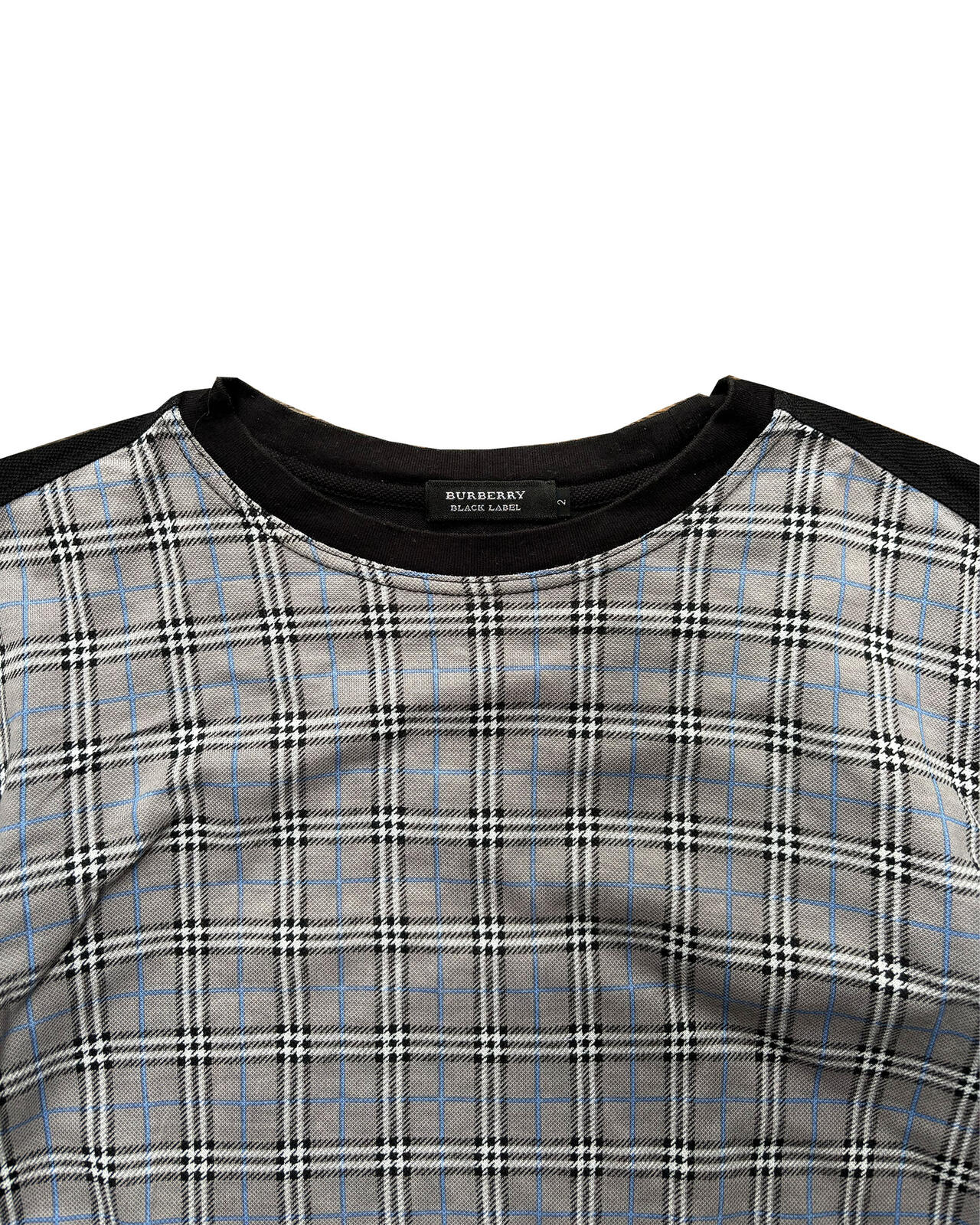Burberry Black Label Nova Check T Shirt Grey S