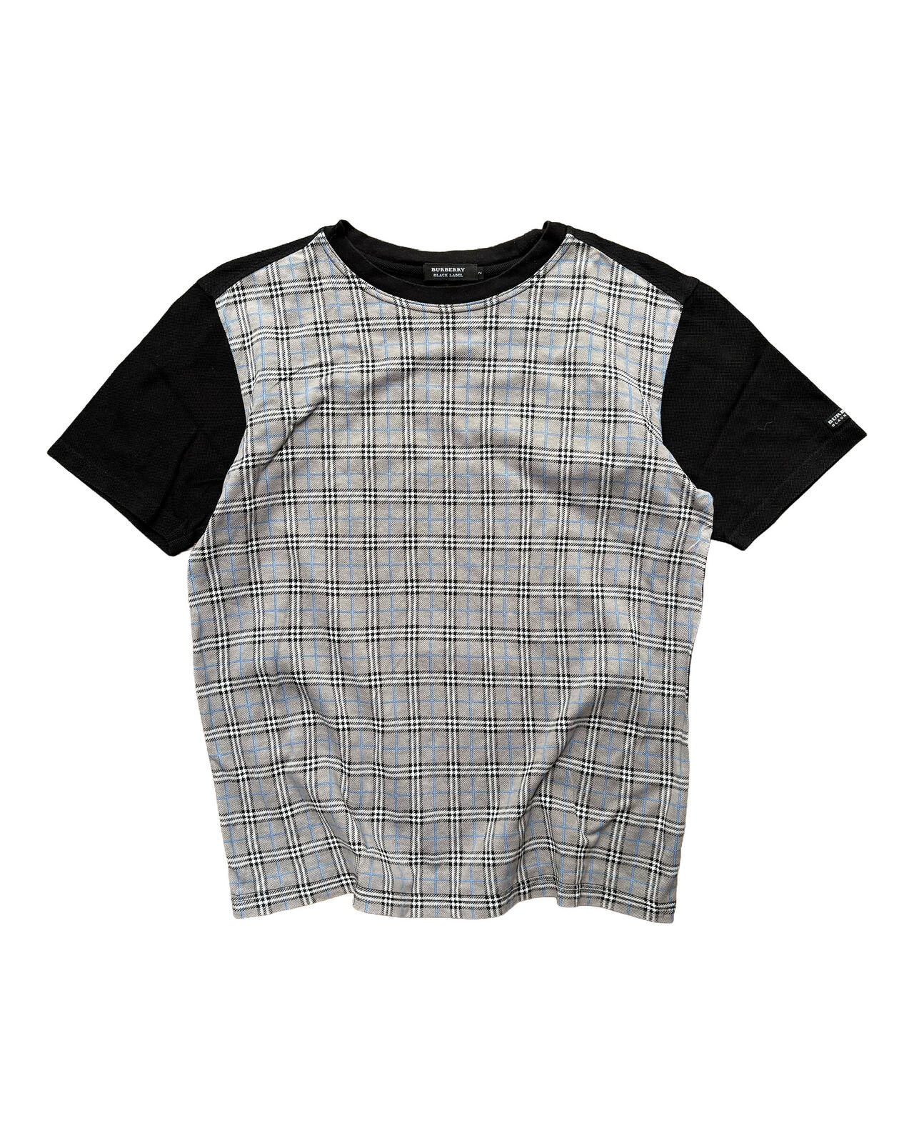 Burberry Black Label Nova Check T Shirt Grey S