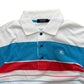 Burberry Black Label Striped Polo Shirt Logo S