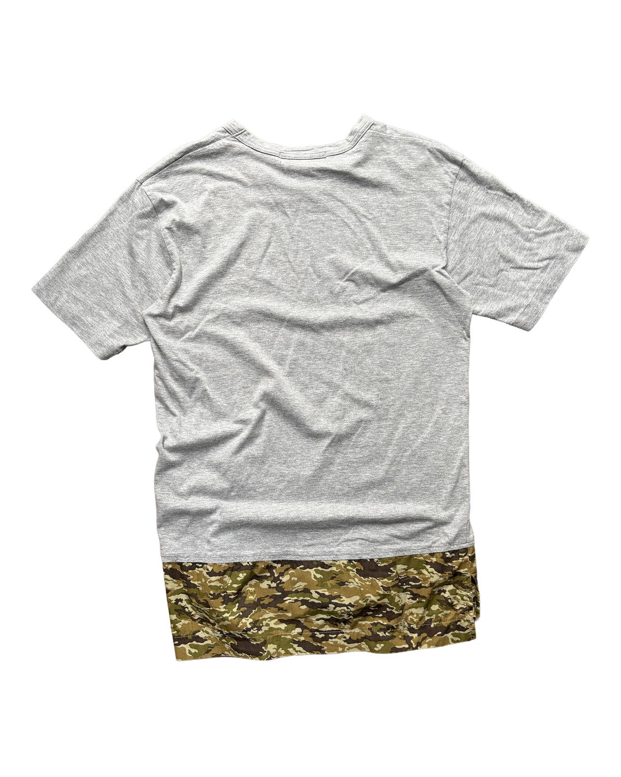 CDG Homme Deux Camo Tee Grey S