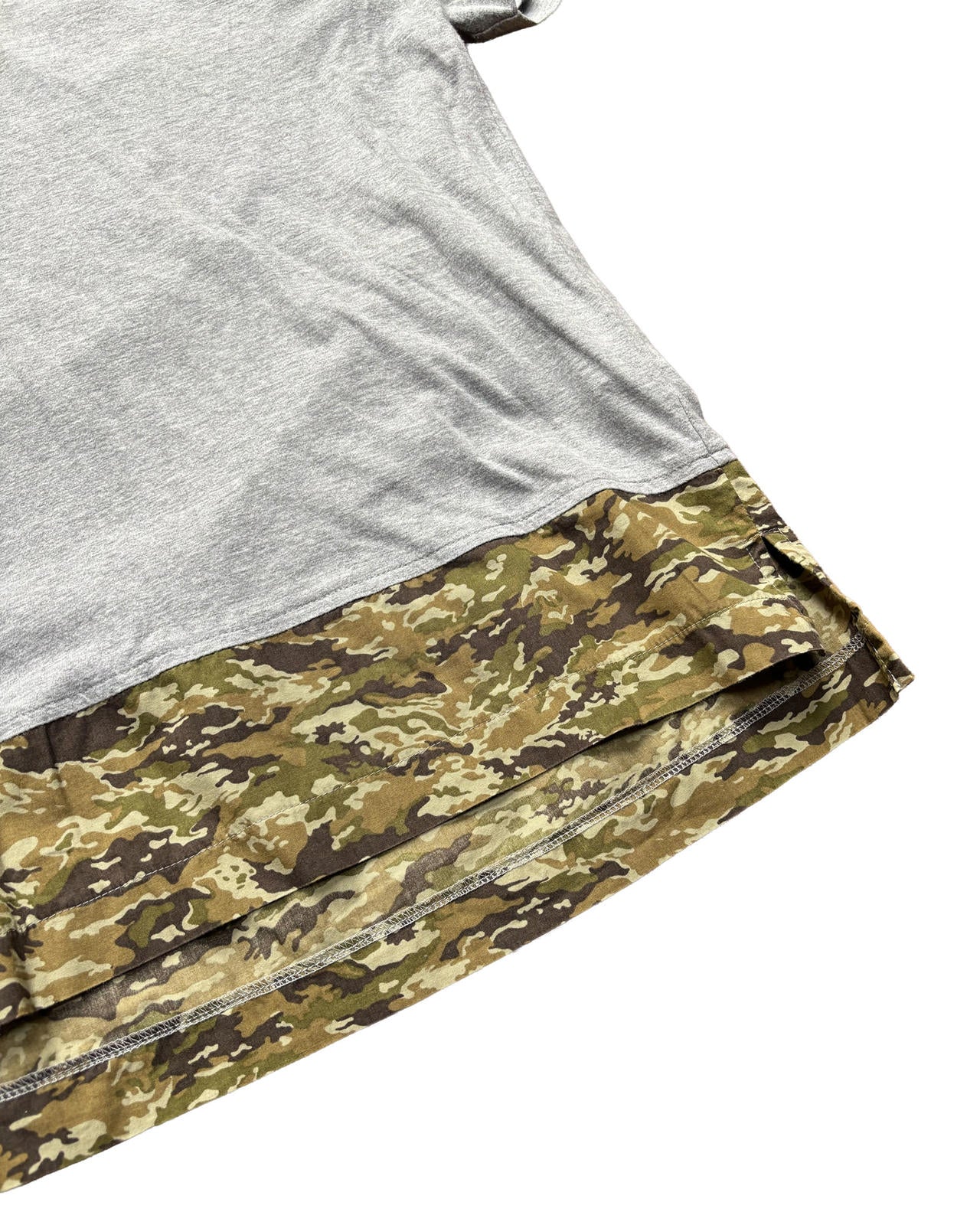 CDG Homme Deux Camo Tee Grey S