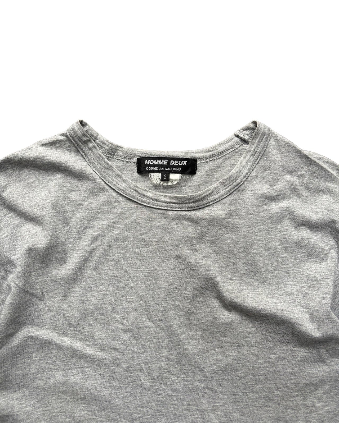CDG Homme Deux Camo Tee Grey S