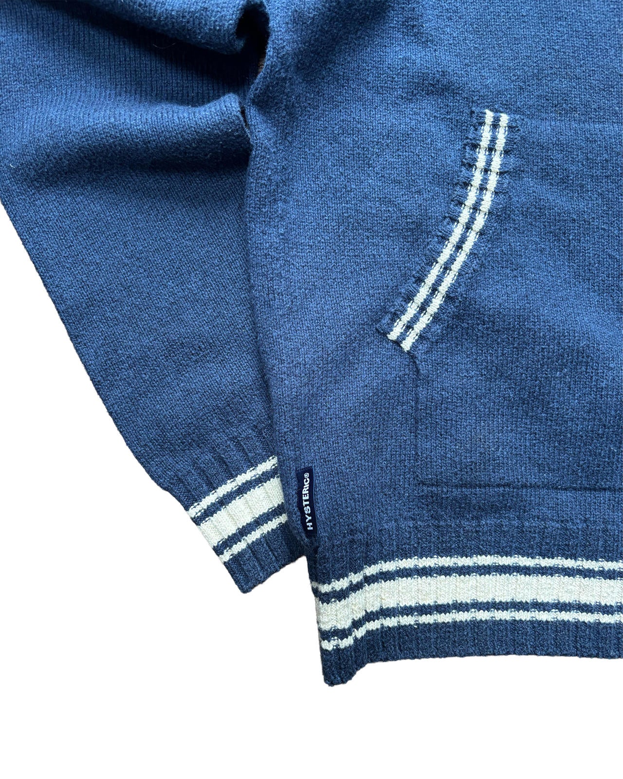 Hysteric Glamour Knit Hoodie Navy S