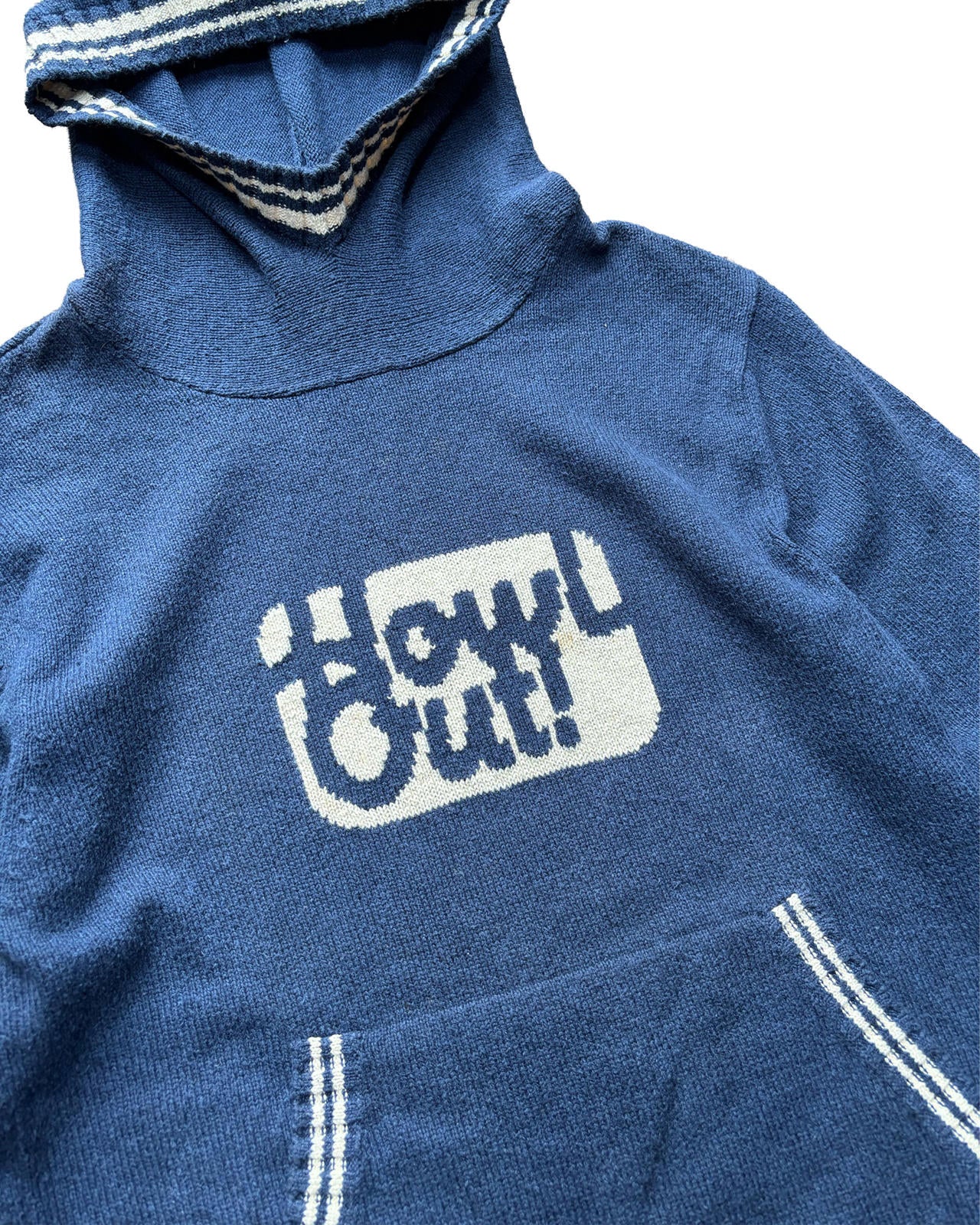 Hysteric Glamour Knit Hoodie Navy S