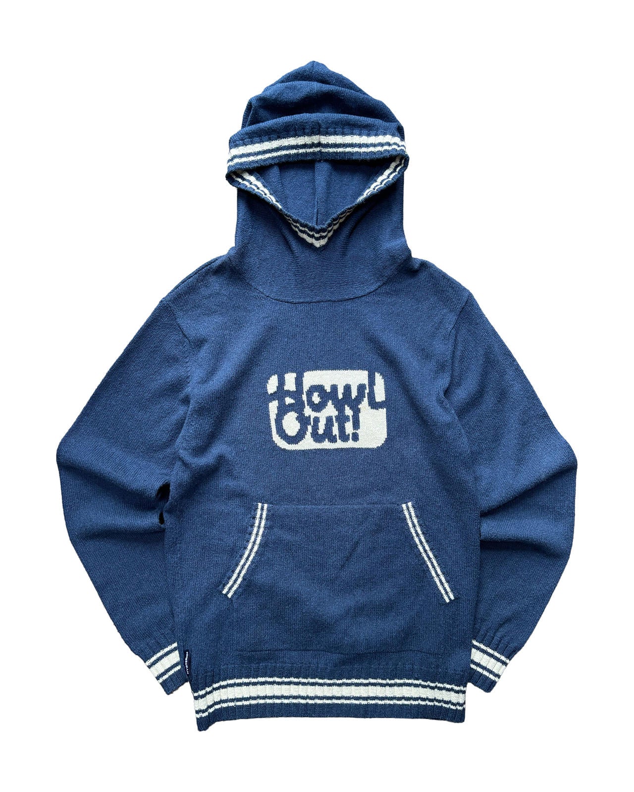 Hysteric Glamour Knit Hoodie Navy S
