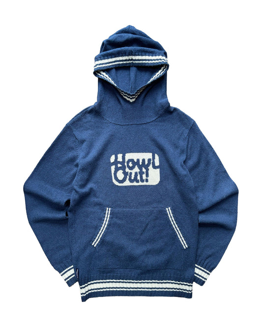 Hysteric Glamour Knit Hoodie Navy S