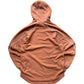 and wander polartec fleece brown hoodie M