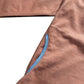 and wander polartec fleece brown hoodie M