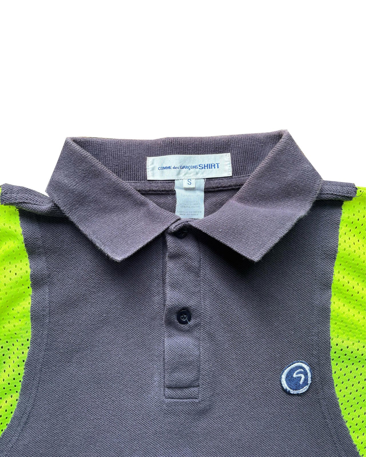 CDG Shirt Archive Mesh Polo S France