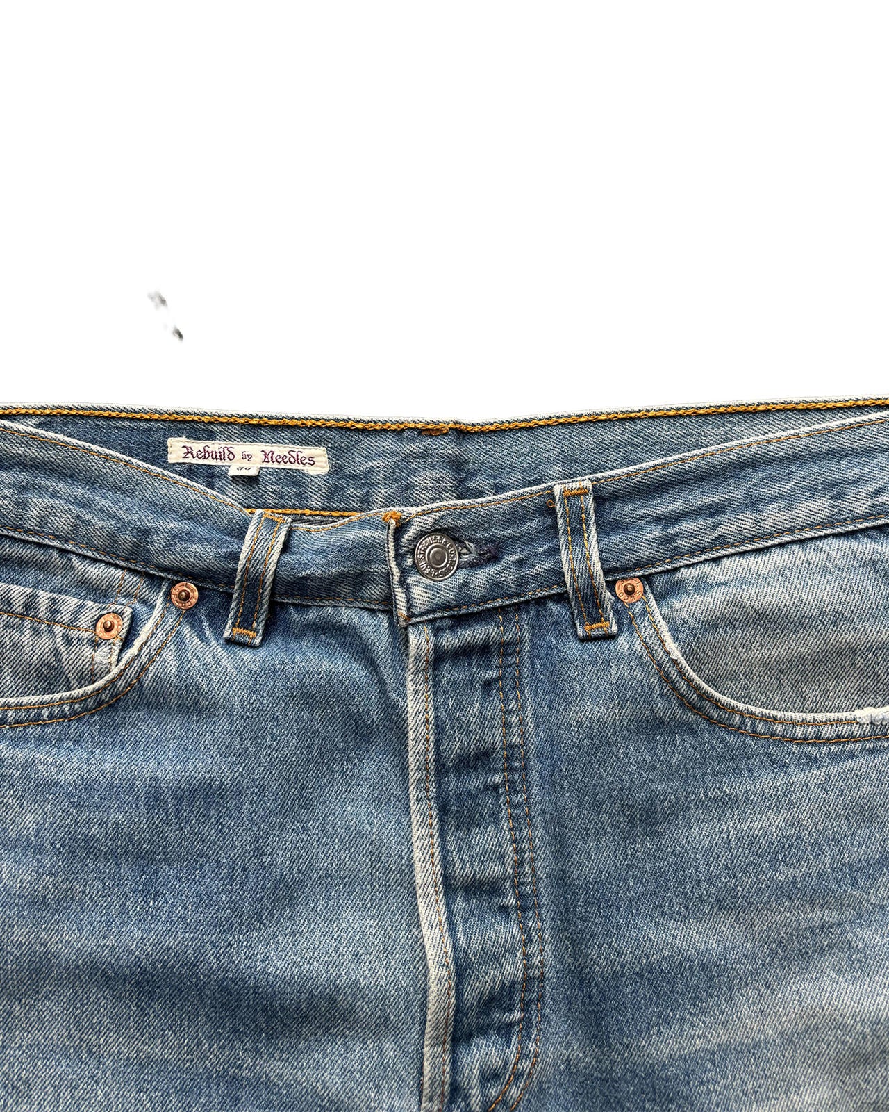Rebuild by Needles Denim Skirt 30