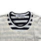 CDG Comme Inside Out Stripe LS Tee S