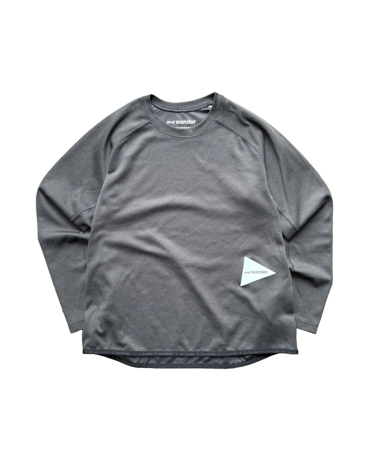 and wander polartec long sleeve tee XS