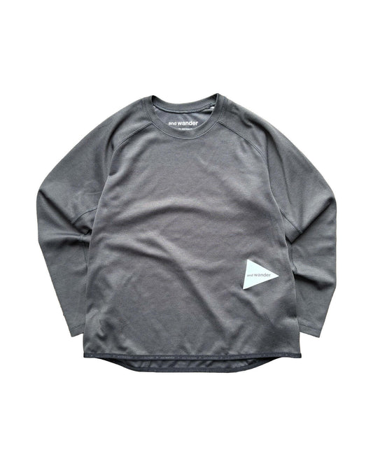 and wander polartec long sleeve tee XS