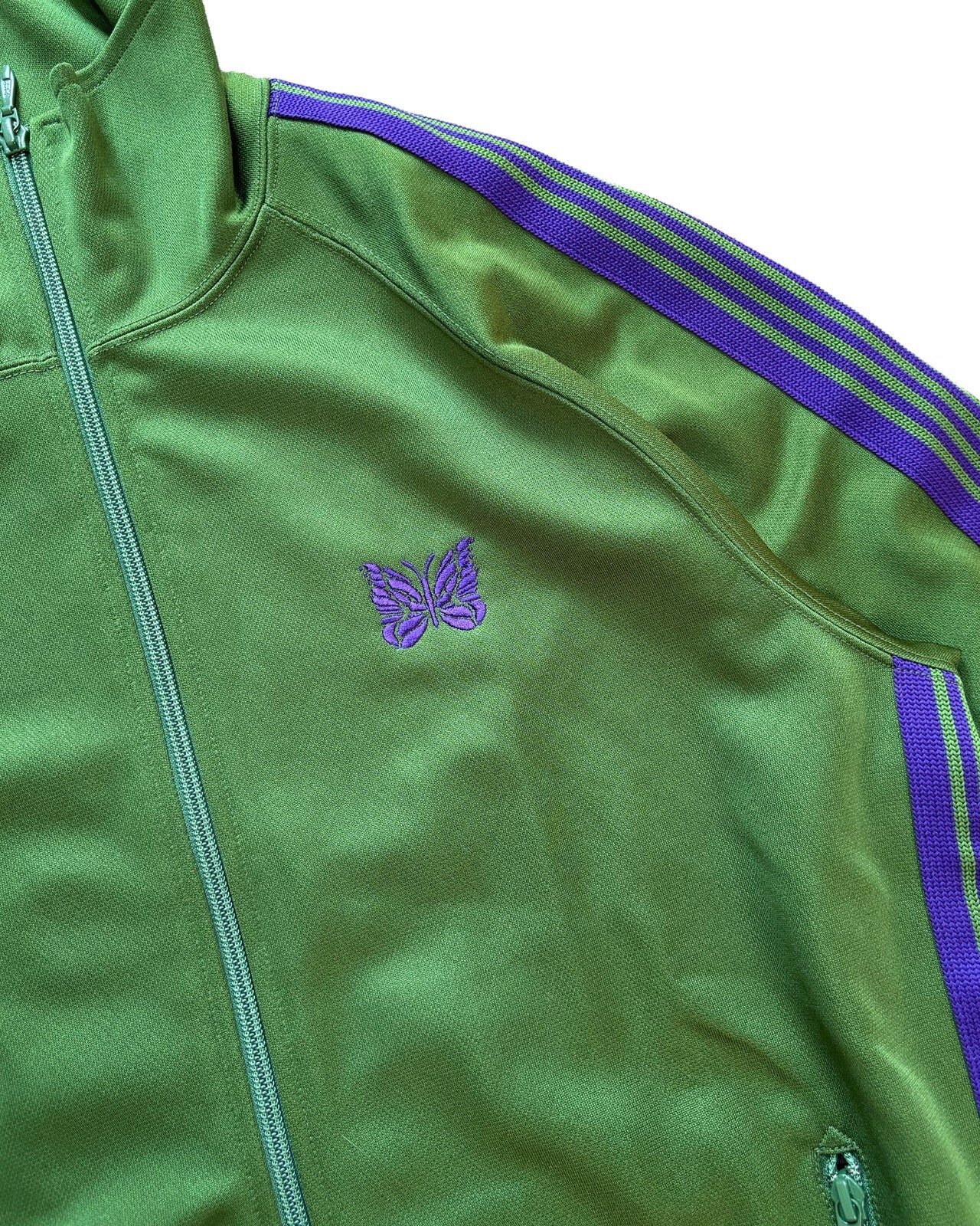 Needles Track Jacket Green Medium