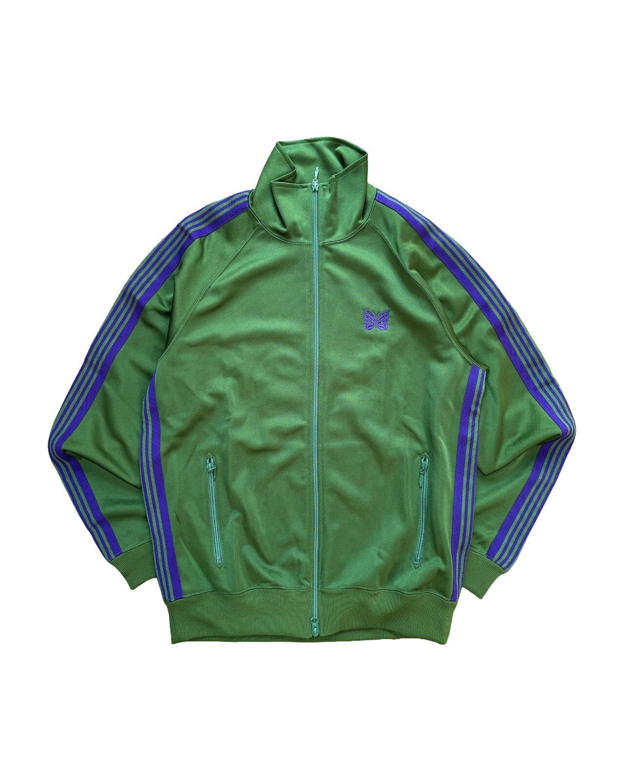 Needles Track Jacket Green Medium