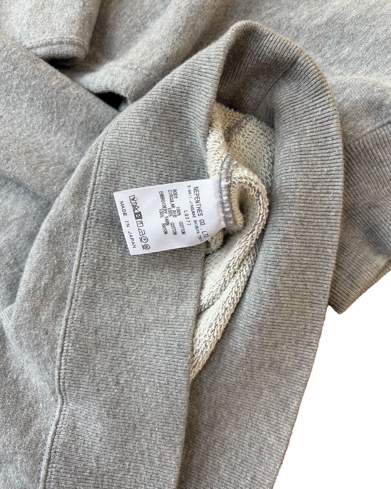 Needles Logo Sweatshirt Large